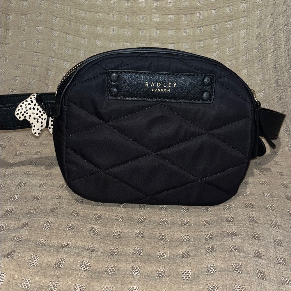 Radley London Quilted Black  Belt bag